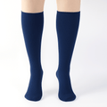 Stödstrumpa Bomull Marinblå