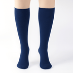 Stödstrumpa Bomull Marinblå